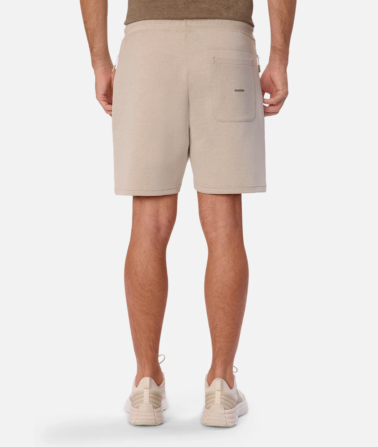 The Manning Sweat Short - Stone Heather - Image 5