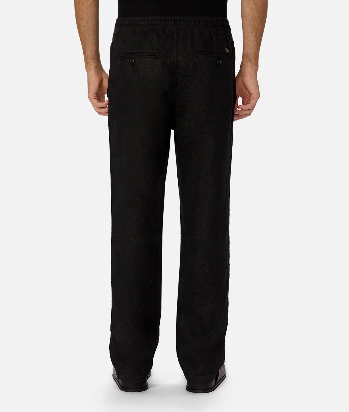 The New Capri Linen Pant - YD Black - Image 4