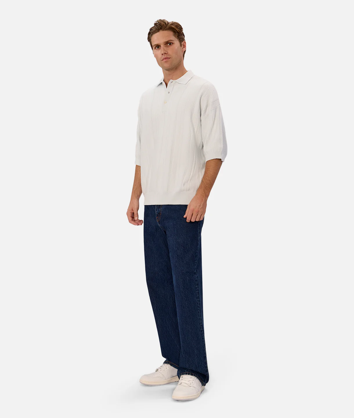 The Libson Polo  - Ice Blue - Image 4