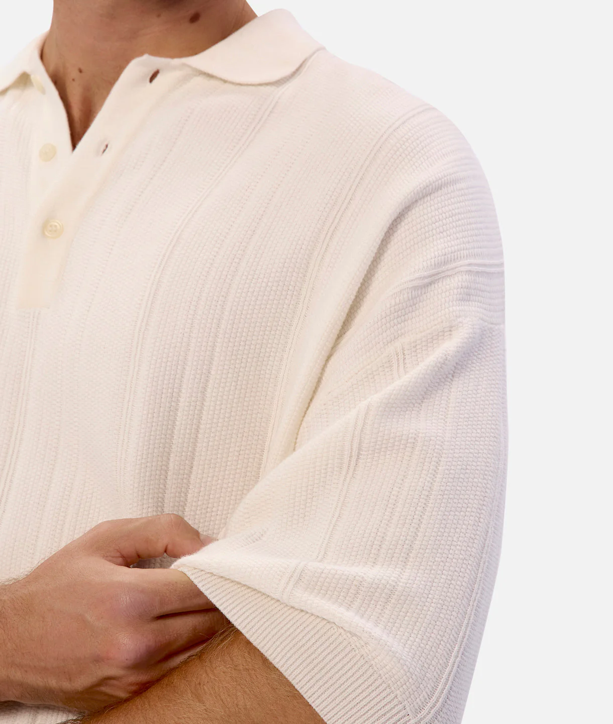 The Libson Polo - Off White - Image 2