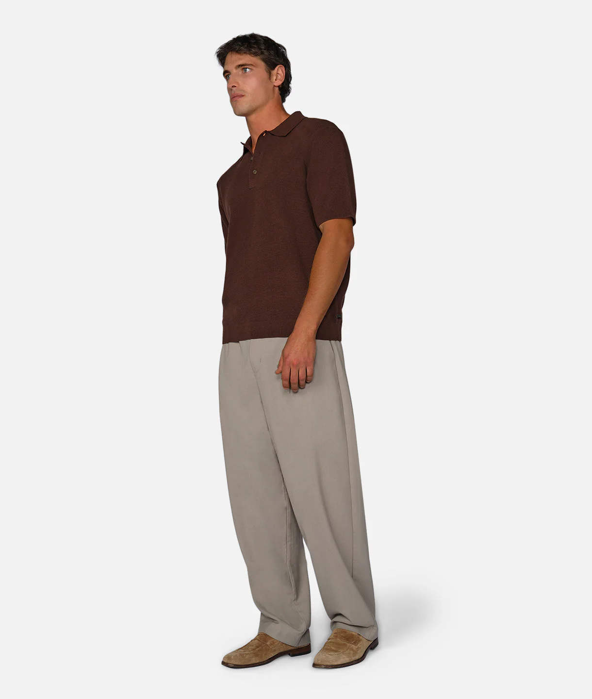 The Leon Polo Shirt - Wood - Image 6