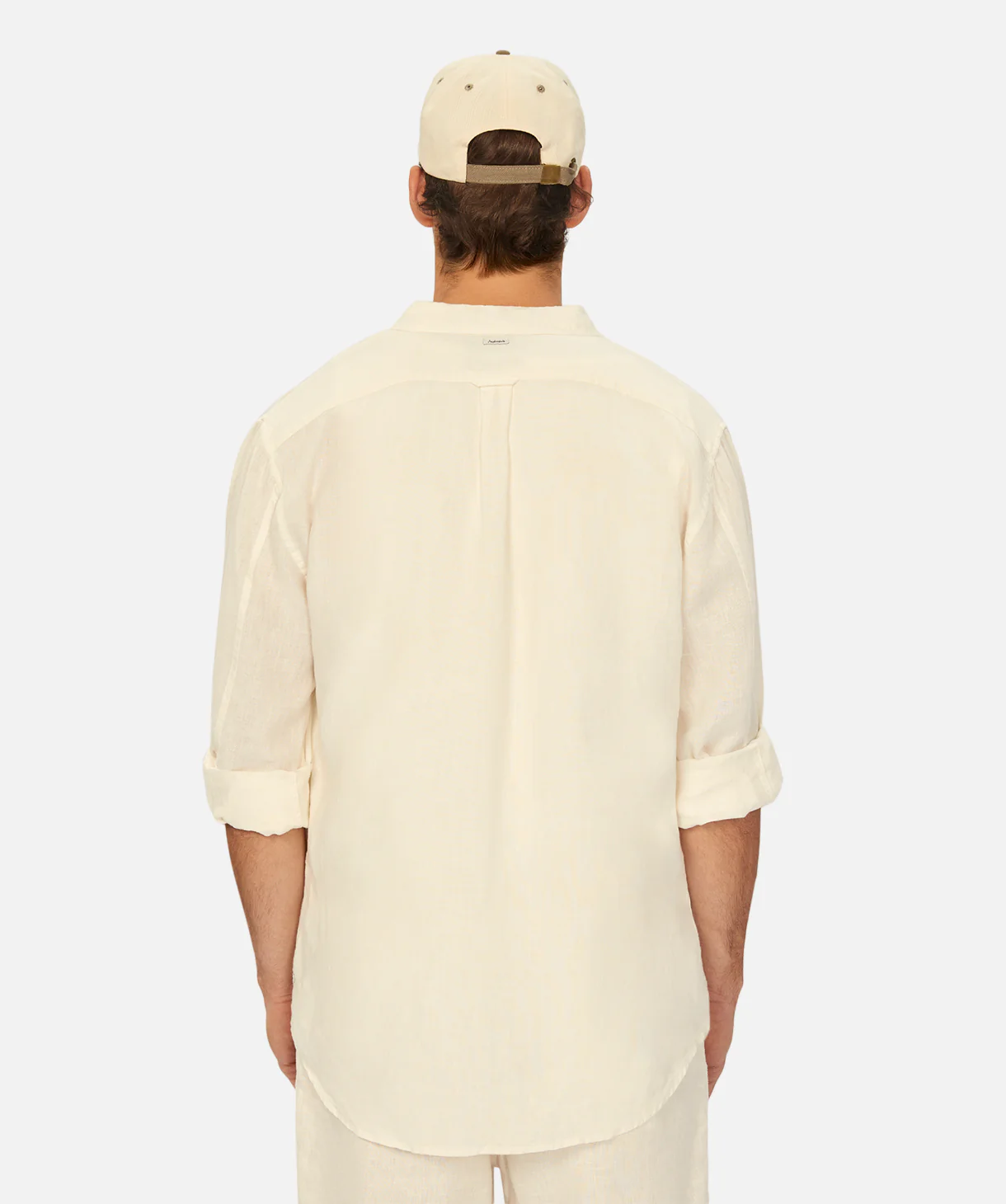 The Tennyson Linen Blend Long Sleeve Shirt - Image 3