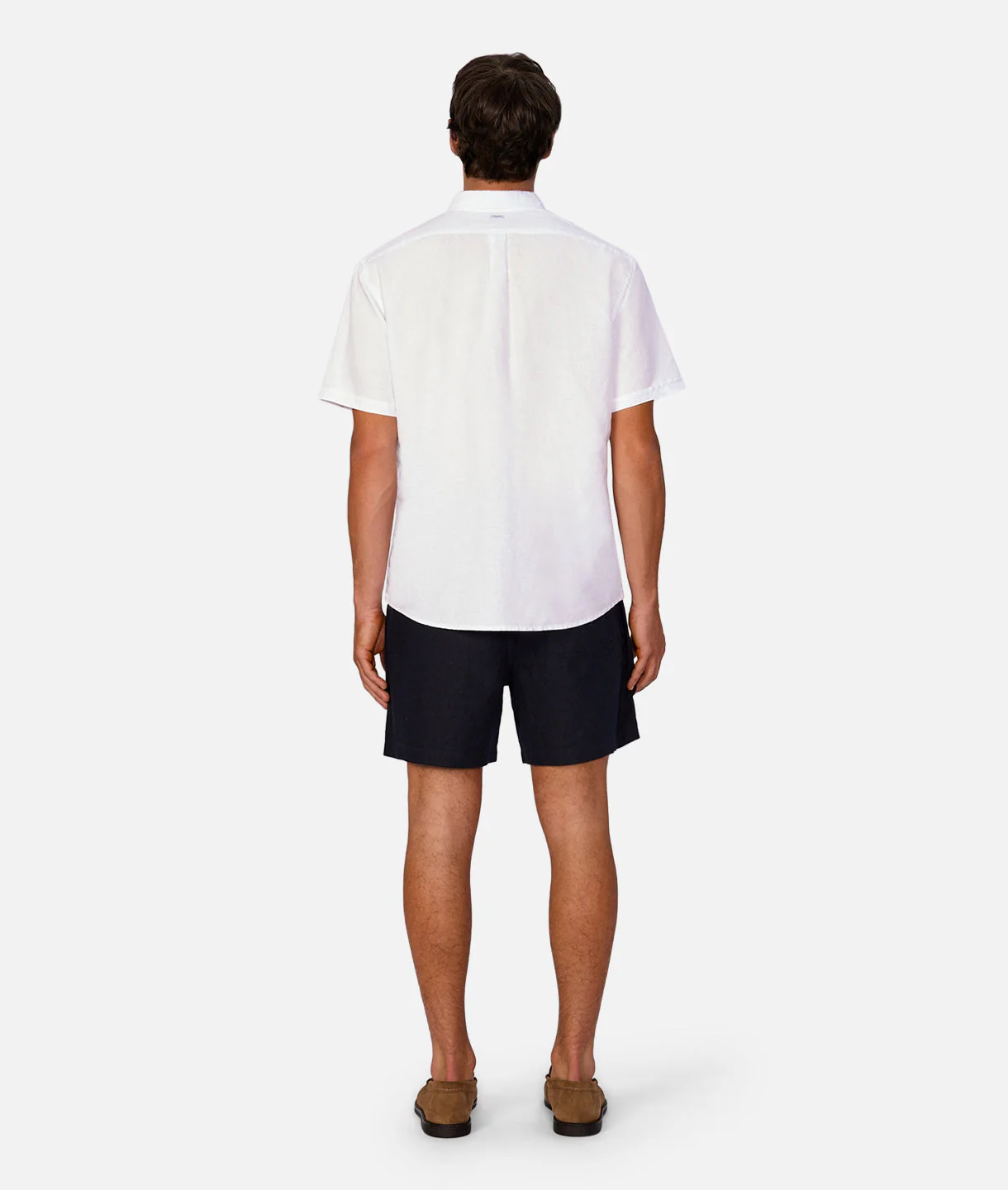 The Tennyson Linen Blend Short Sleeve Shirt - Image 3