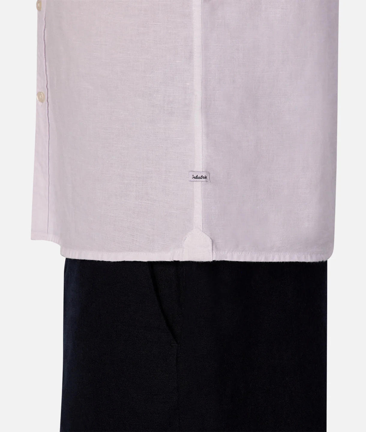 The Tennyson Linen Blend Short Sleeve Shirt - Image 8