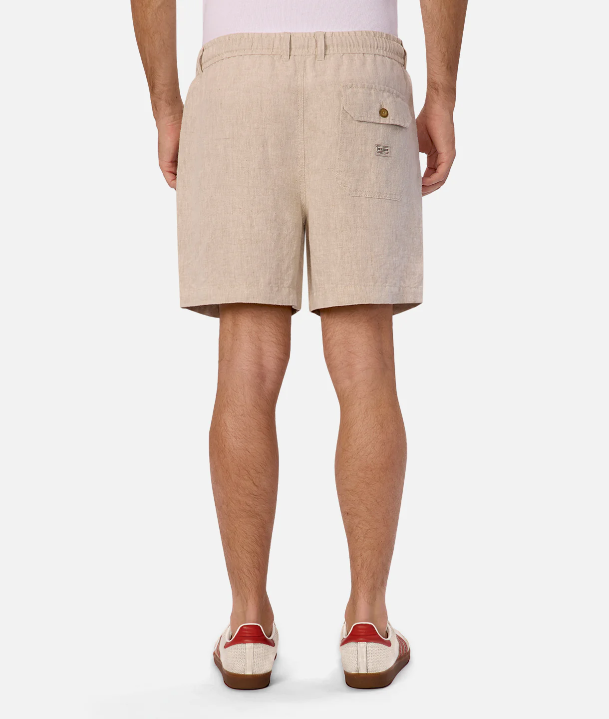 The Palma Linen Short - Flax - Image 4