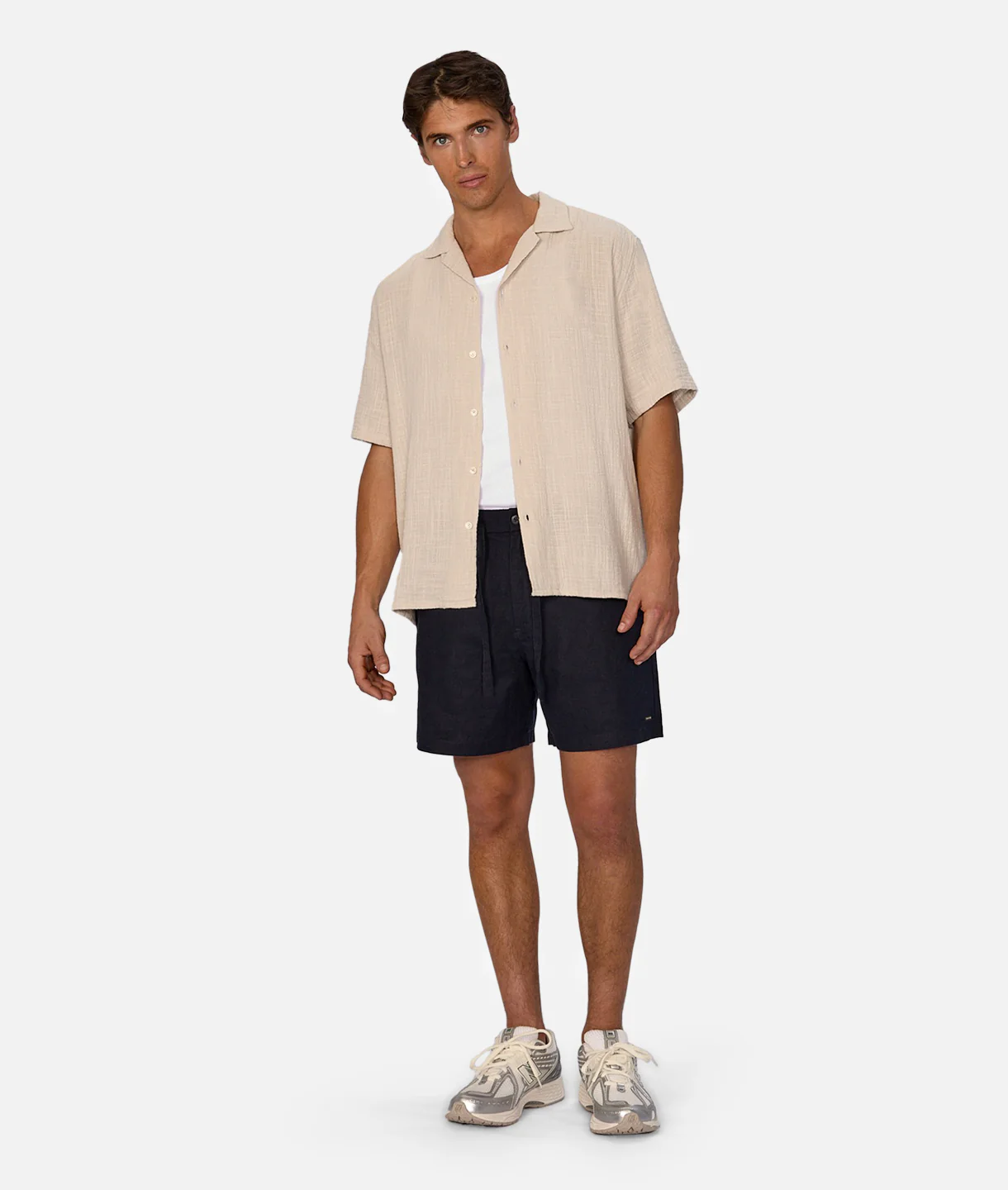 The Palma Linen Short - Dk Navy - Image 6