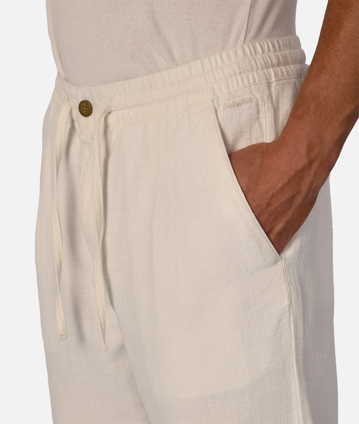 The Mallorca Pant - Ivory - Image 3