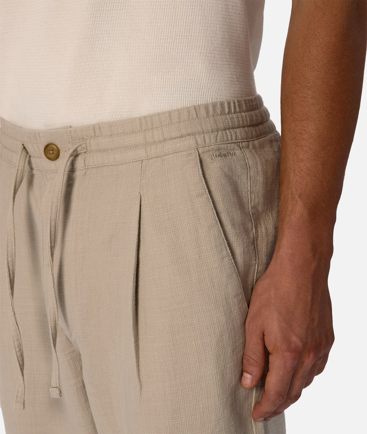 The Mallorca Pant - New Stone - Image 4