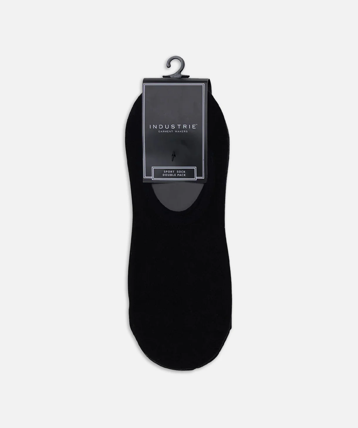 The Rovello Boater Sock Two-Pack - Black