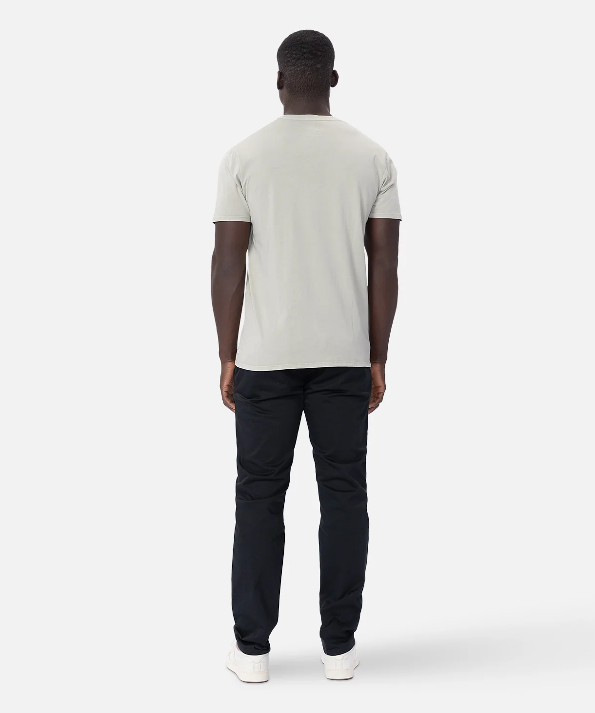 The Basic Classic Crew Neck T-Shirt - Lt Sage - Image 6