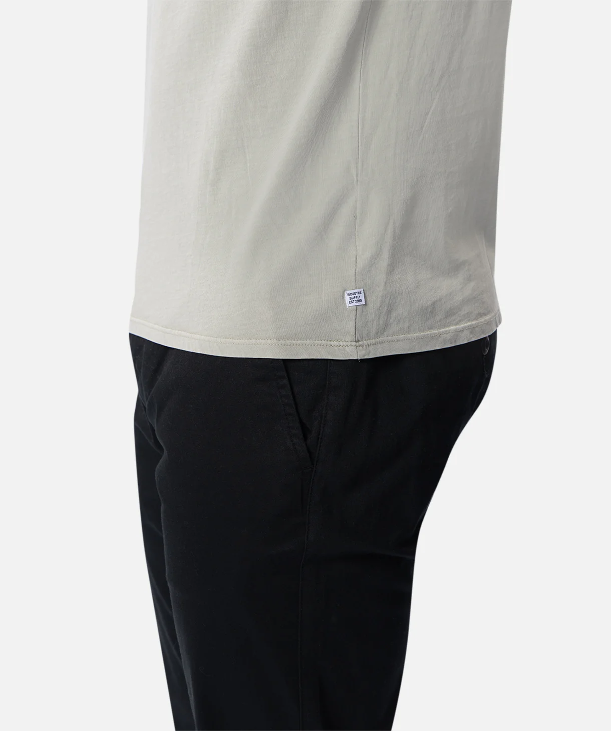 The Basic Classic Crew Neck T-Shirt - Lt Sage - Image 7
