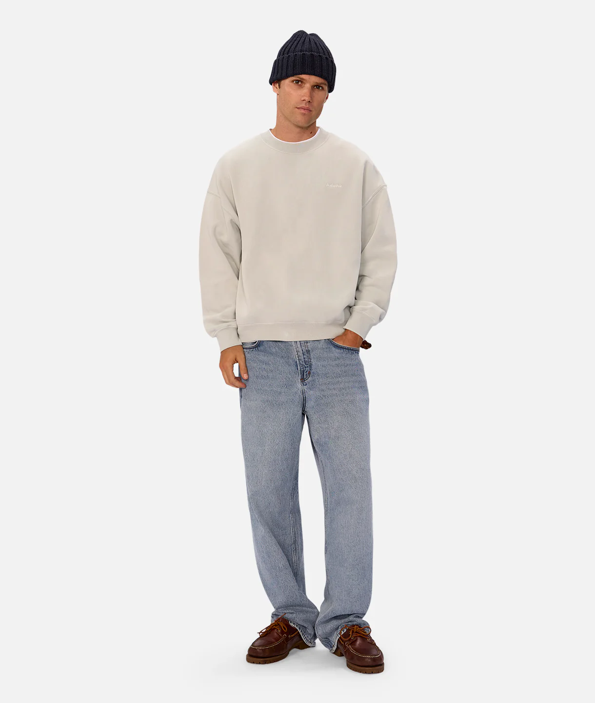 The New Del Sur Washed Sweatshirt - Mist - Image 2