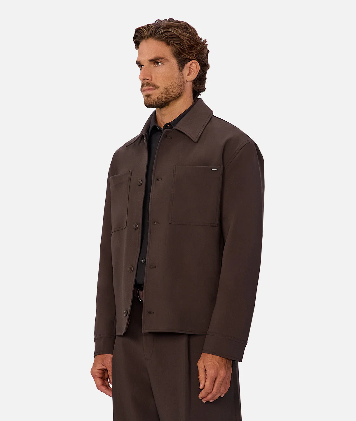 The Lusso Jacket  - Dark Aubergine - Image 3