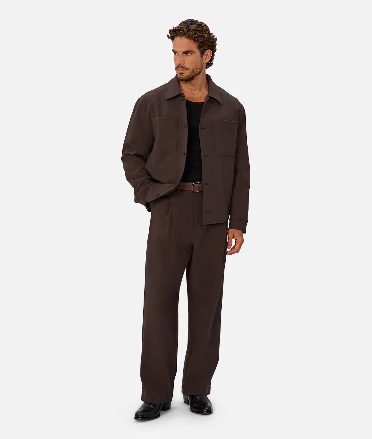 The Lusso Pant - Dark Aubergine - Image 2