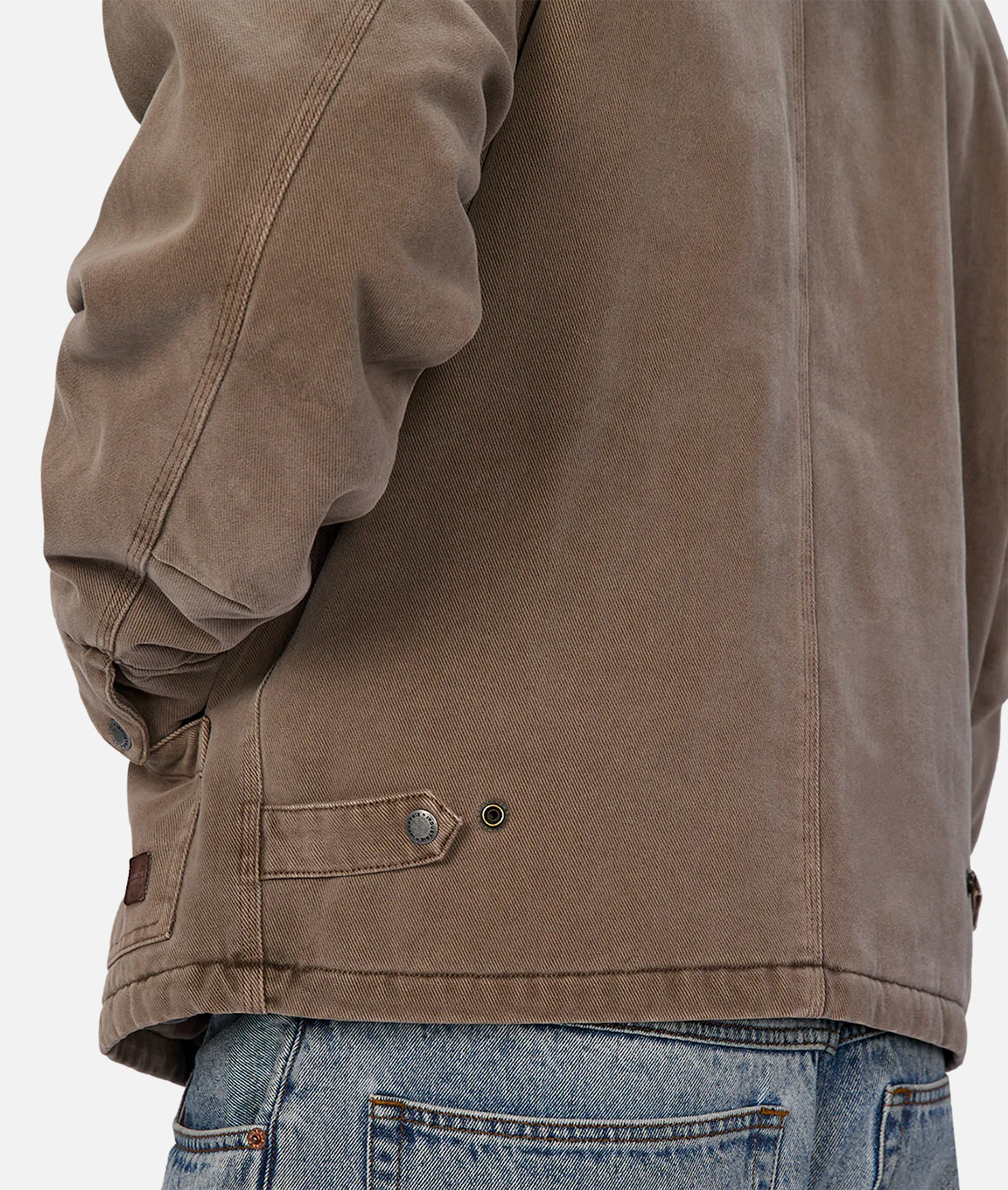 The Oklahoma Jacket - Washed Brown - Image 7