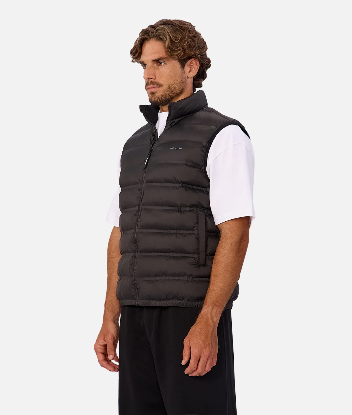 The Kyoto Puffer Vest - Black - Image 3