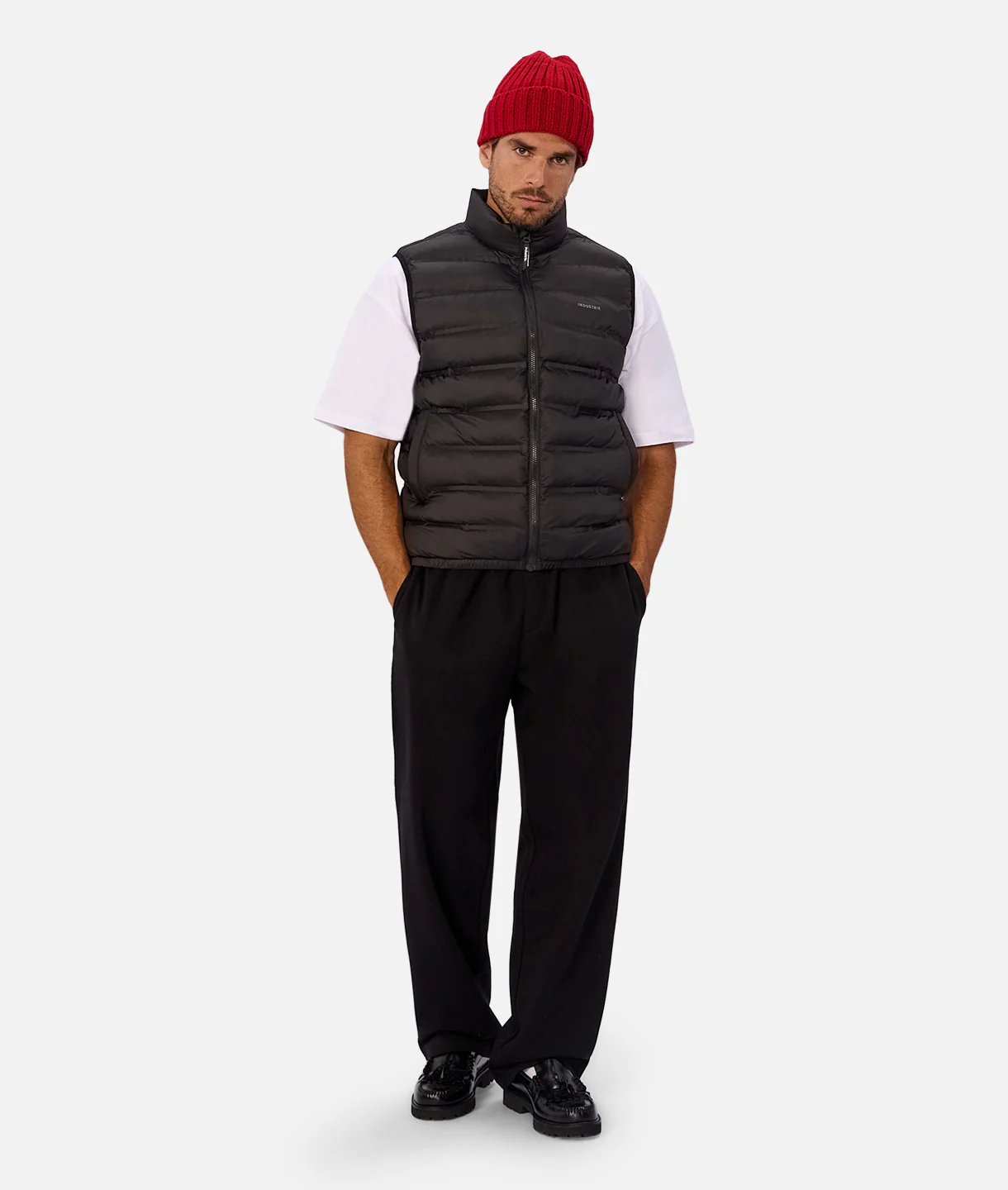 The Kyoto Puffer Vest - Black - Image 8