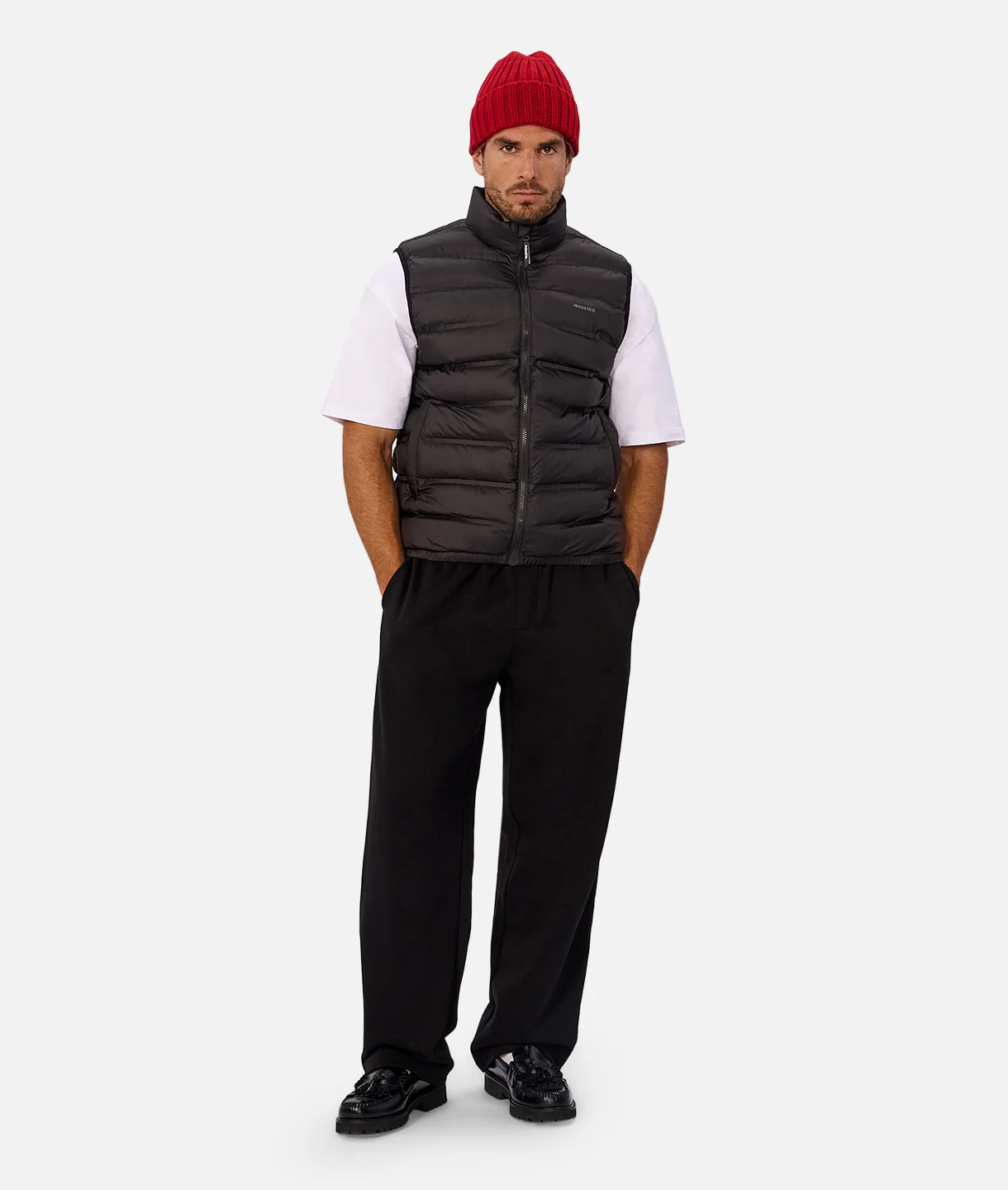 The Kyoto Puffer Vest - Black - Image 9