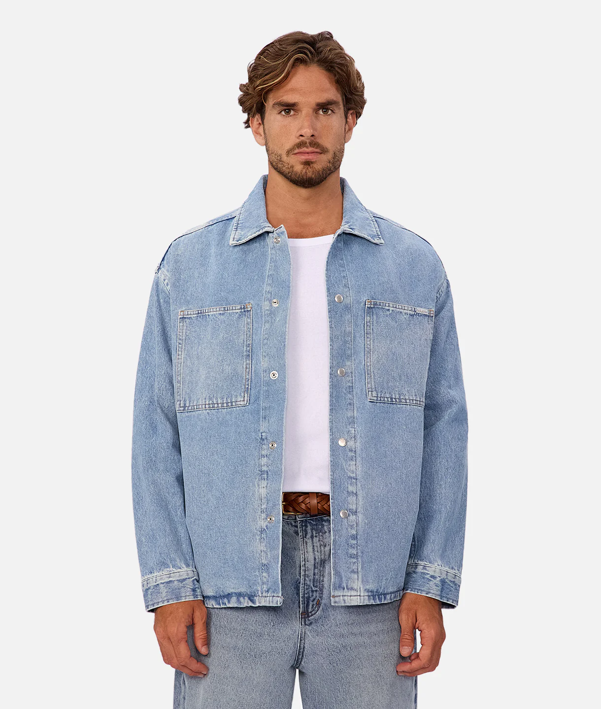 The Denim Overshirt - Blue Denim