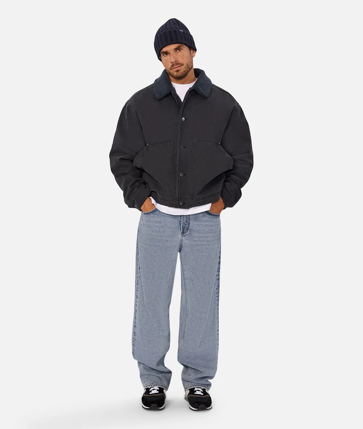 The New Nashville Jacket - Washed Navy - Image 8