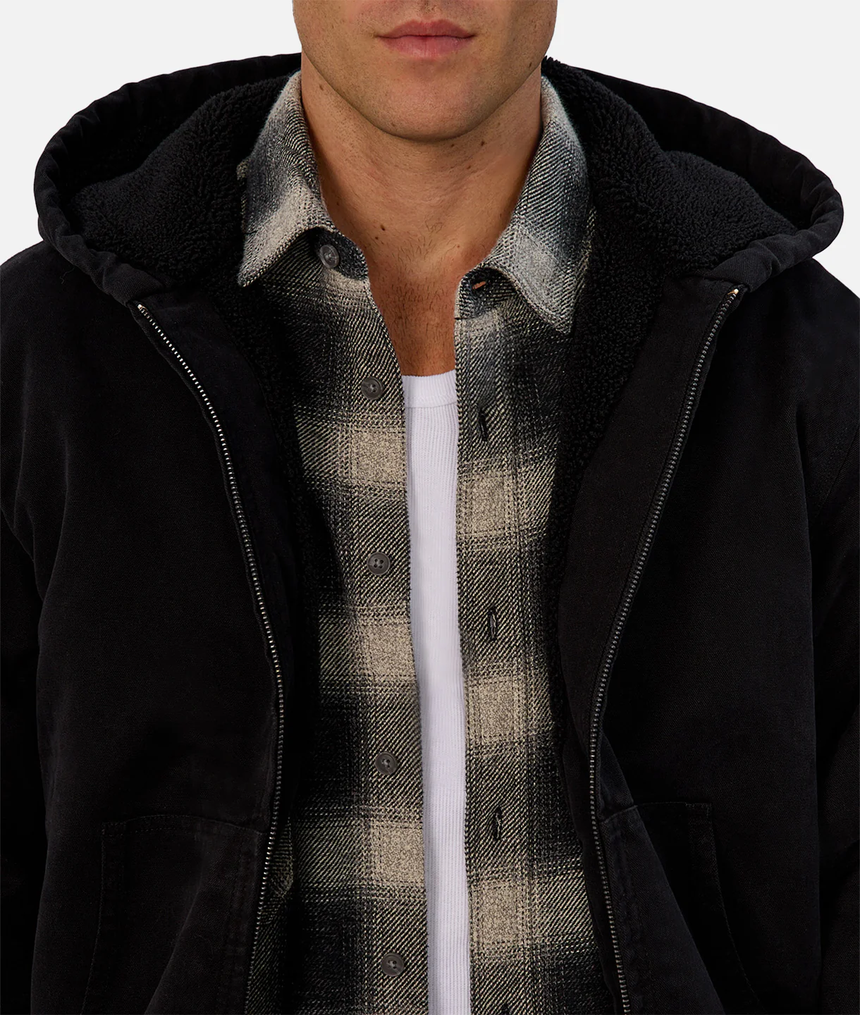 The Illinois Jacket - Washed Black - Image 7