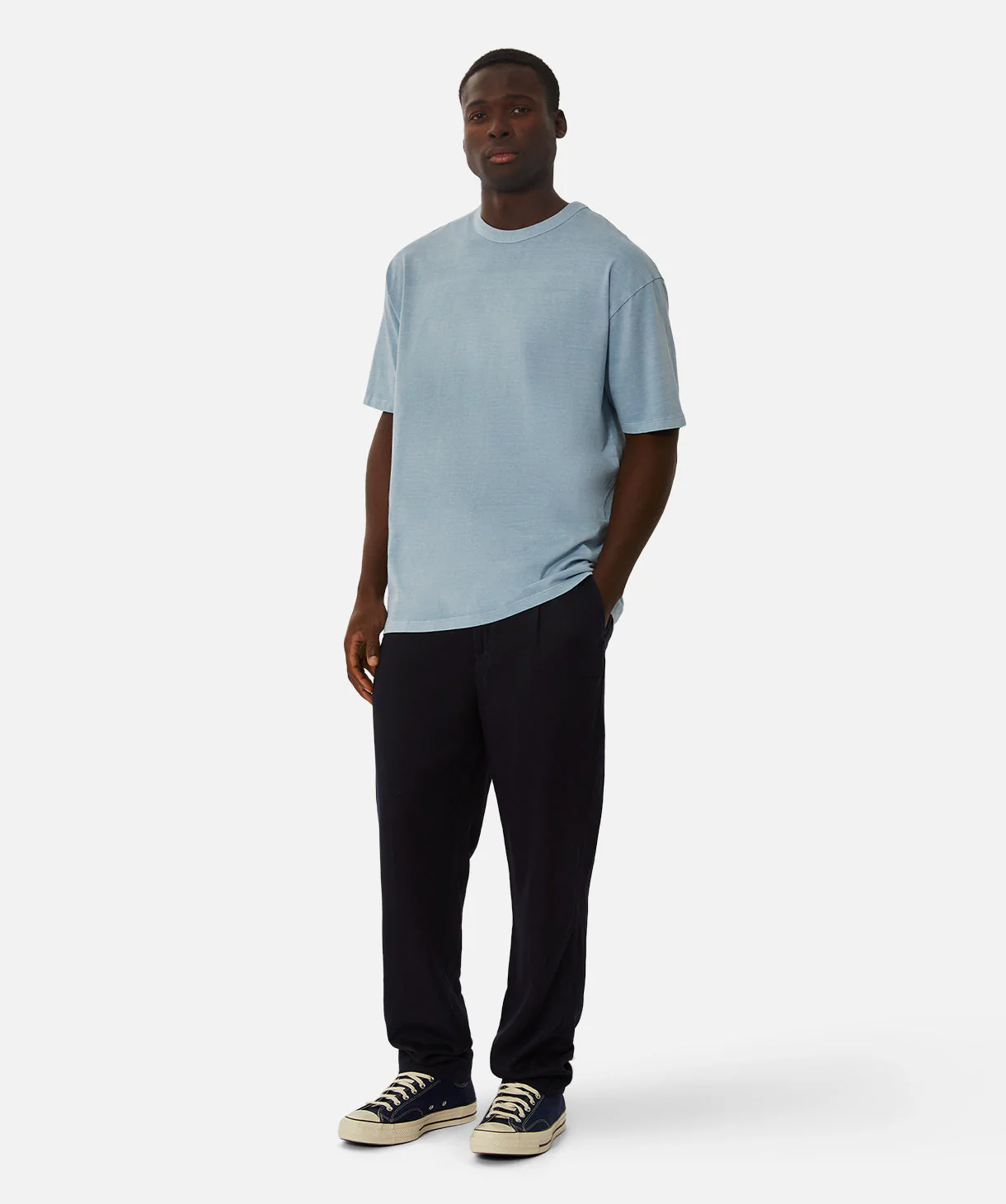 The Del Sur T-Shirt - French Blue - Image 3
