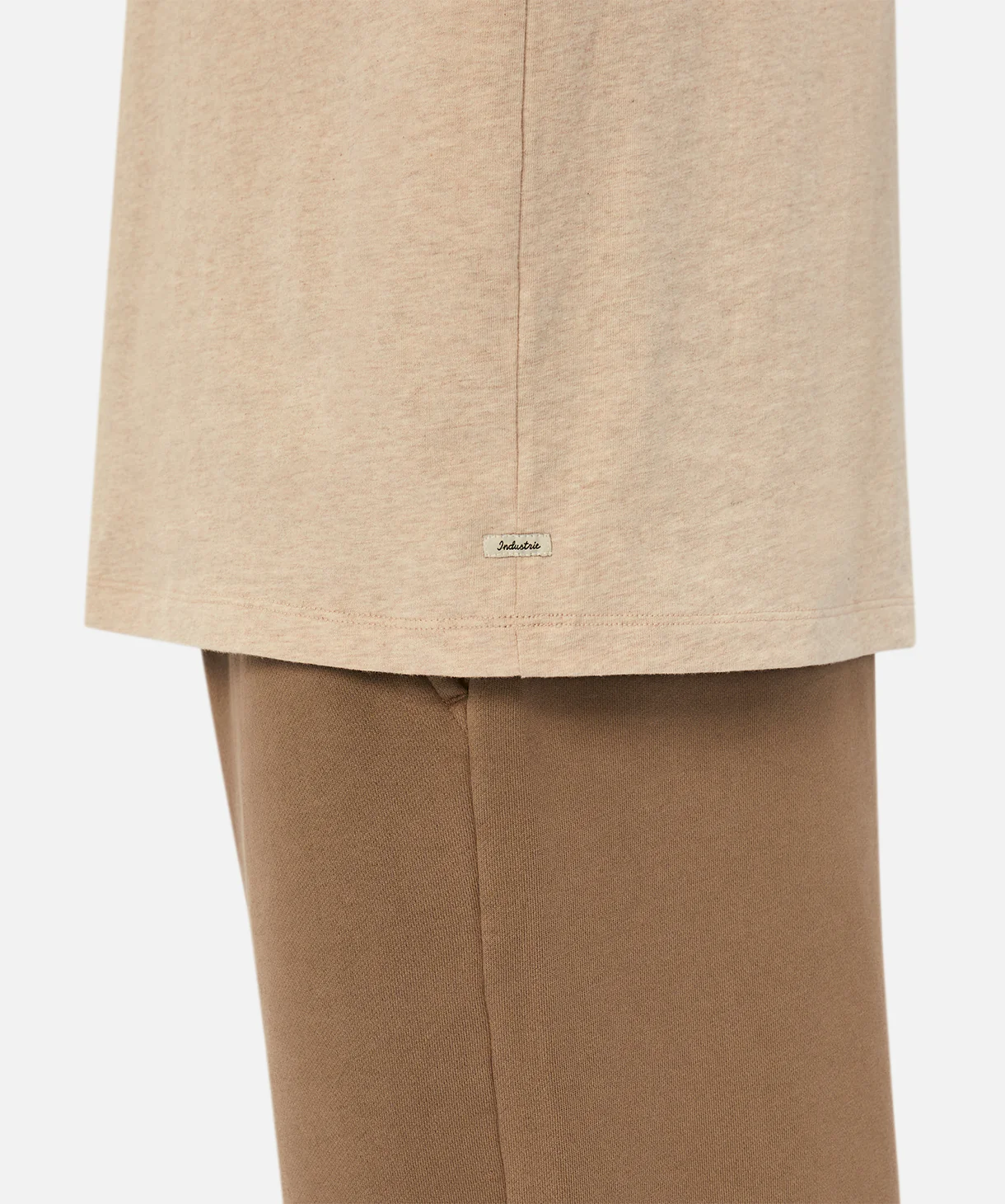 The Del Sur T-Shirt - Wheat Melange - Image 3