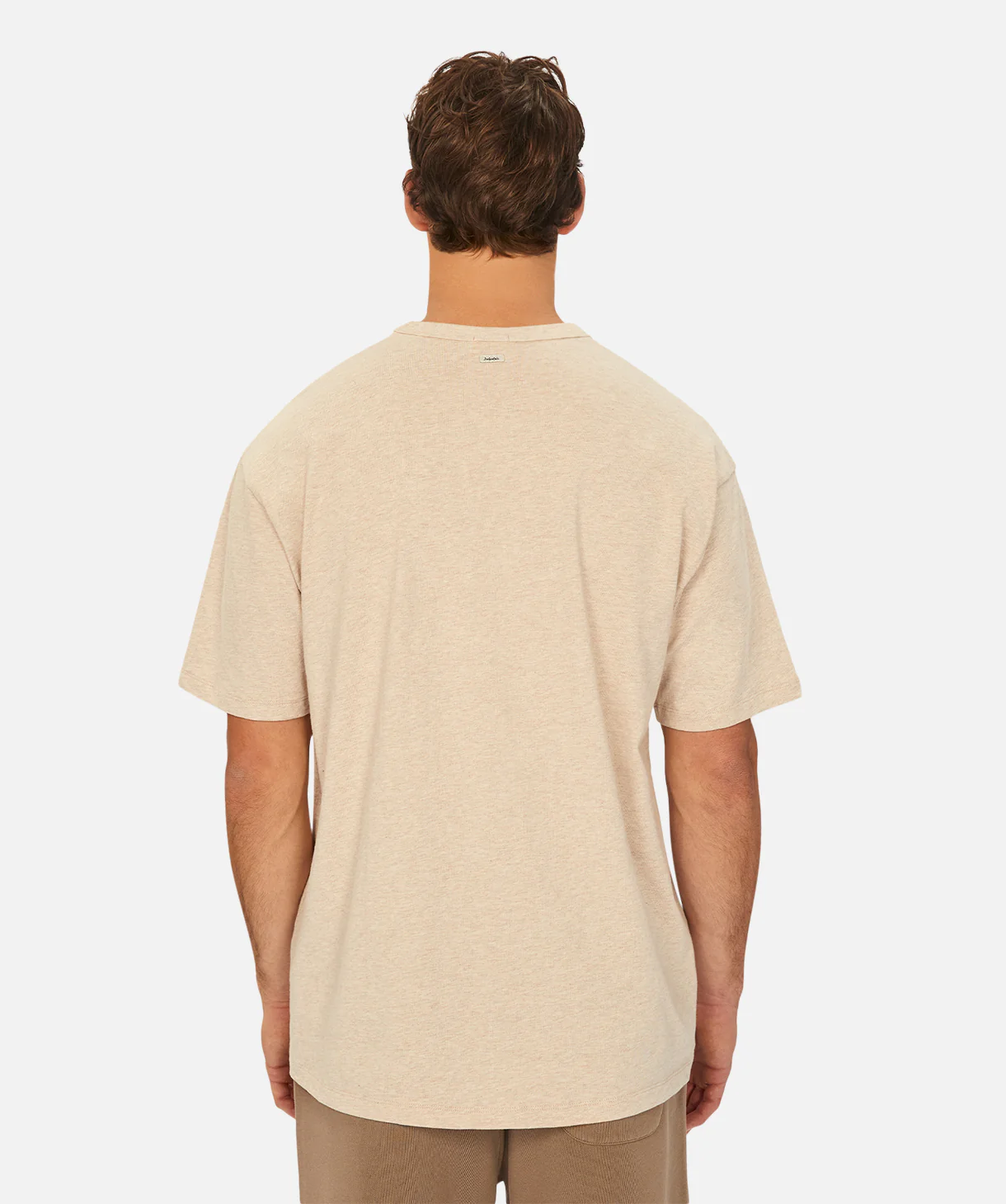 The Del Sur T-Shirt - Wheat Melange - Image 5