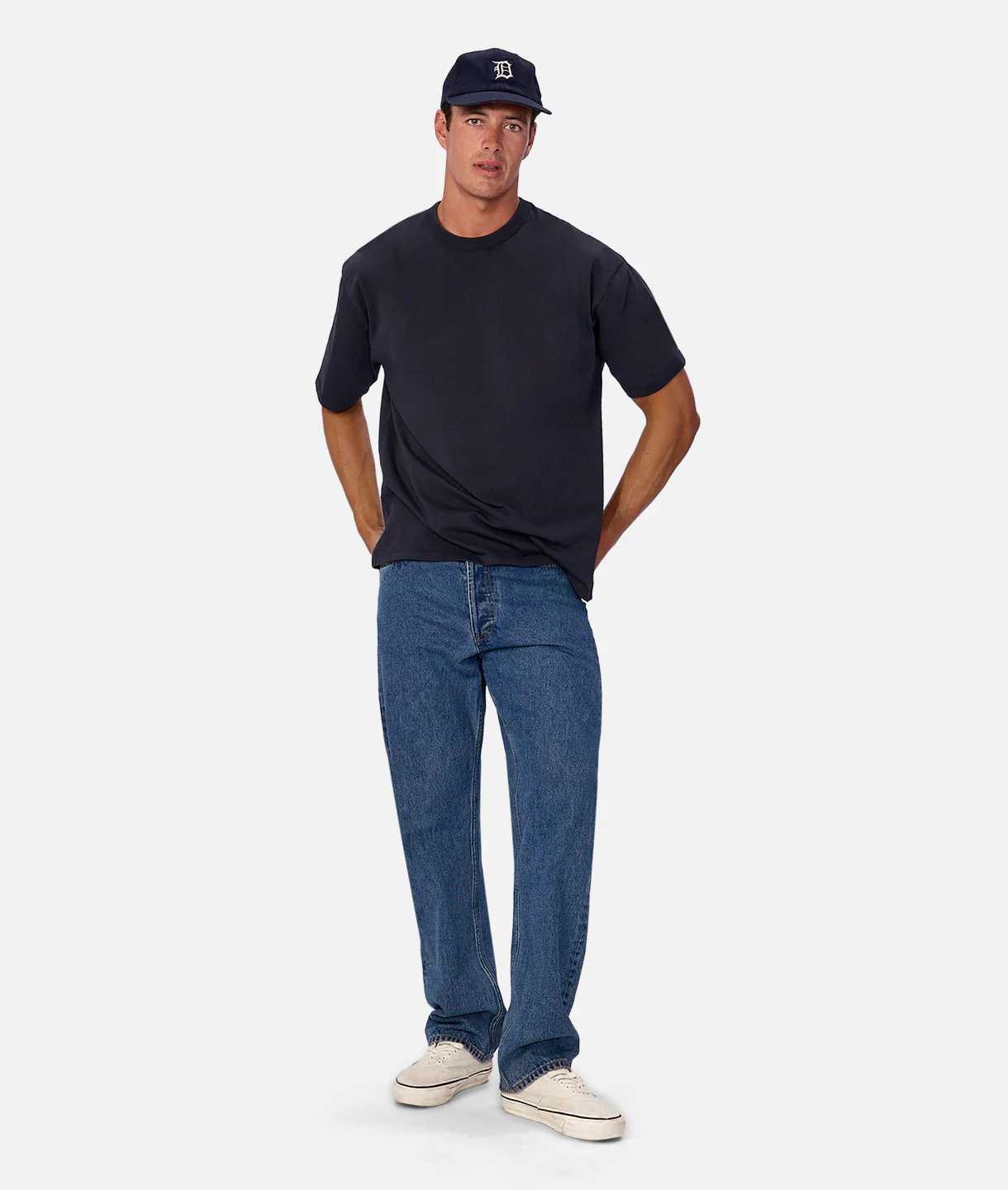 The Del Sur T-Shirt - OD Dark Navy - Image 9
