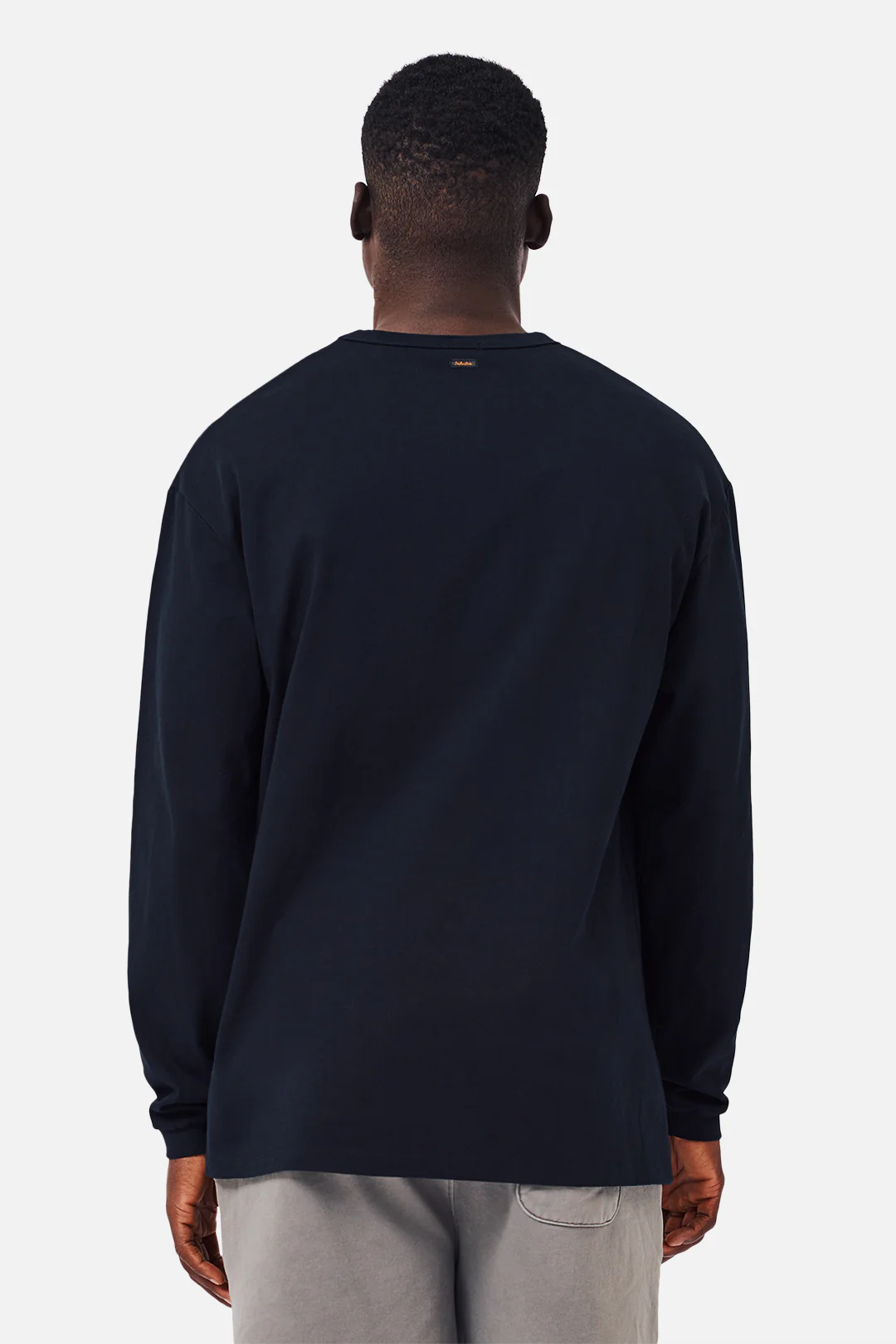 The Del Sur Long Sleeve T-Shirt - Black - Image 4