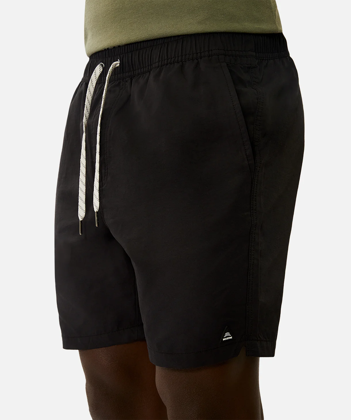 The New Jucker Solid Swim Trunk - Black - Image 5