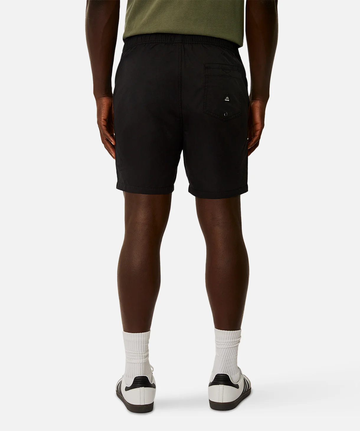 The New Jucker Solid Swim Trunk - Black - Image 6