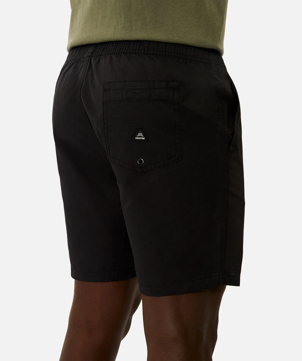 The New Jucker Solid Swim Trunk - Black - Image 7