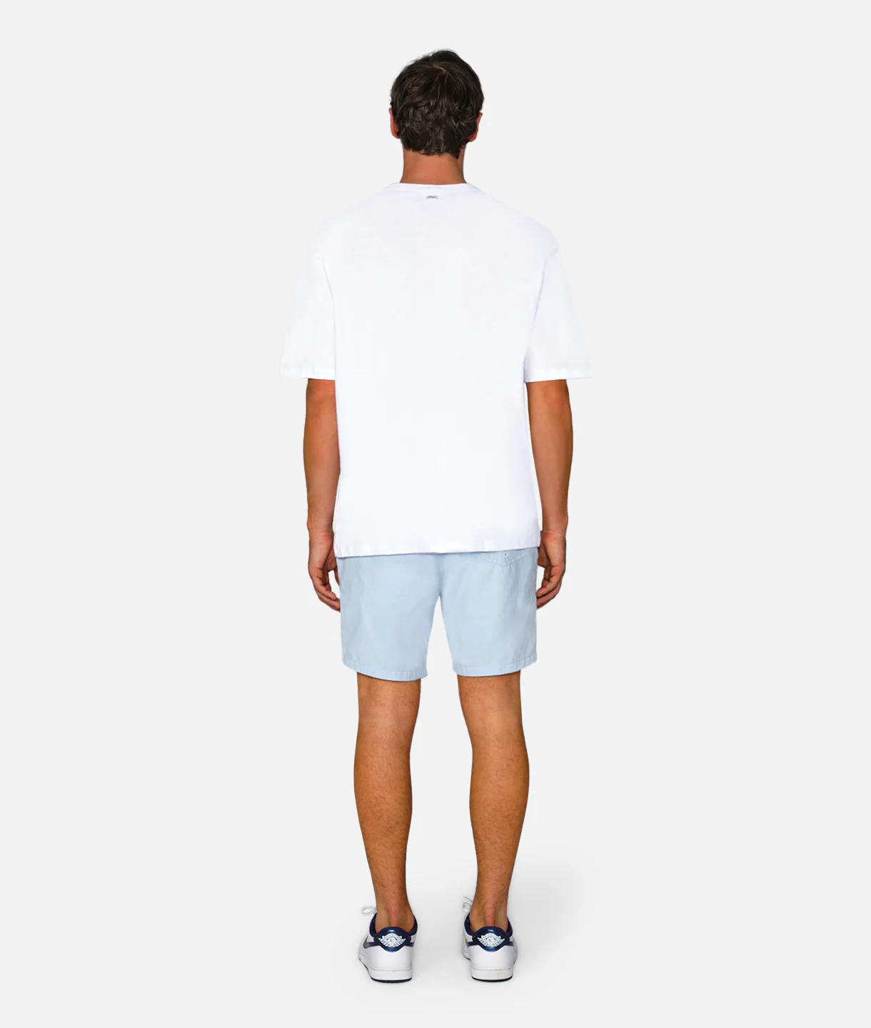 The New Jucker Solid Swim Trunk - Powder Blue - Image 4