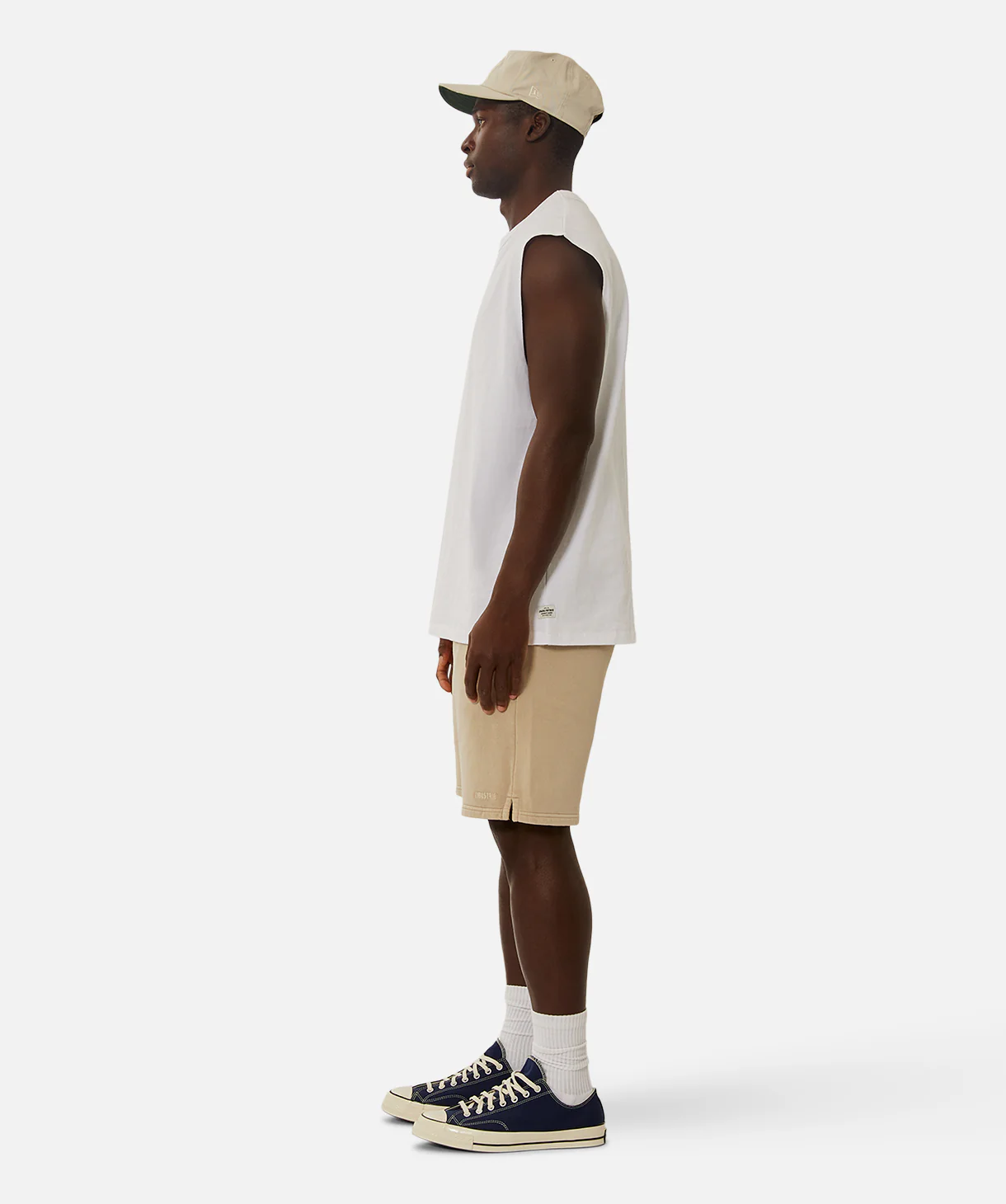 The Del Sur Sleeveless T-Shirt - White - Image 4