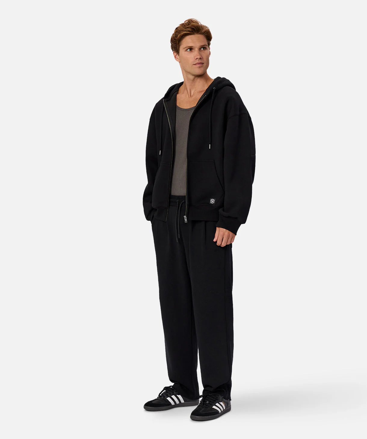 The Easton Hoodie - Black - Image 3