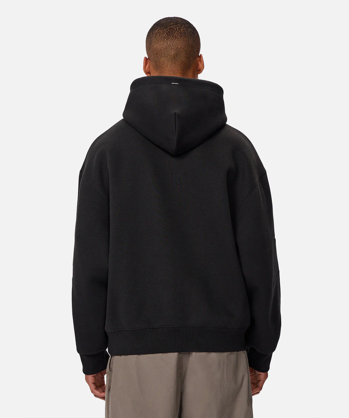 The Easton Pop Over Hoodie - Black - Image 6