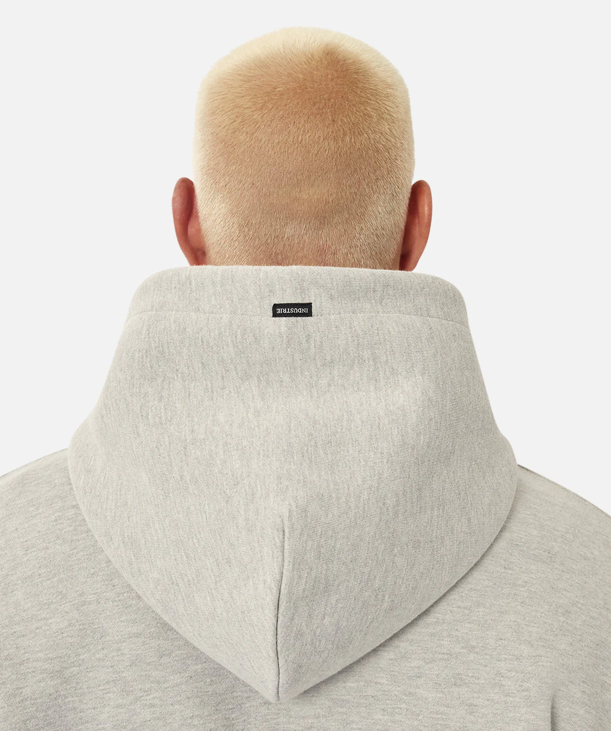 The Easton Pop Over Hoodie - Grey Marle - Image 7