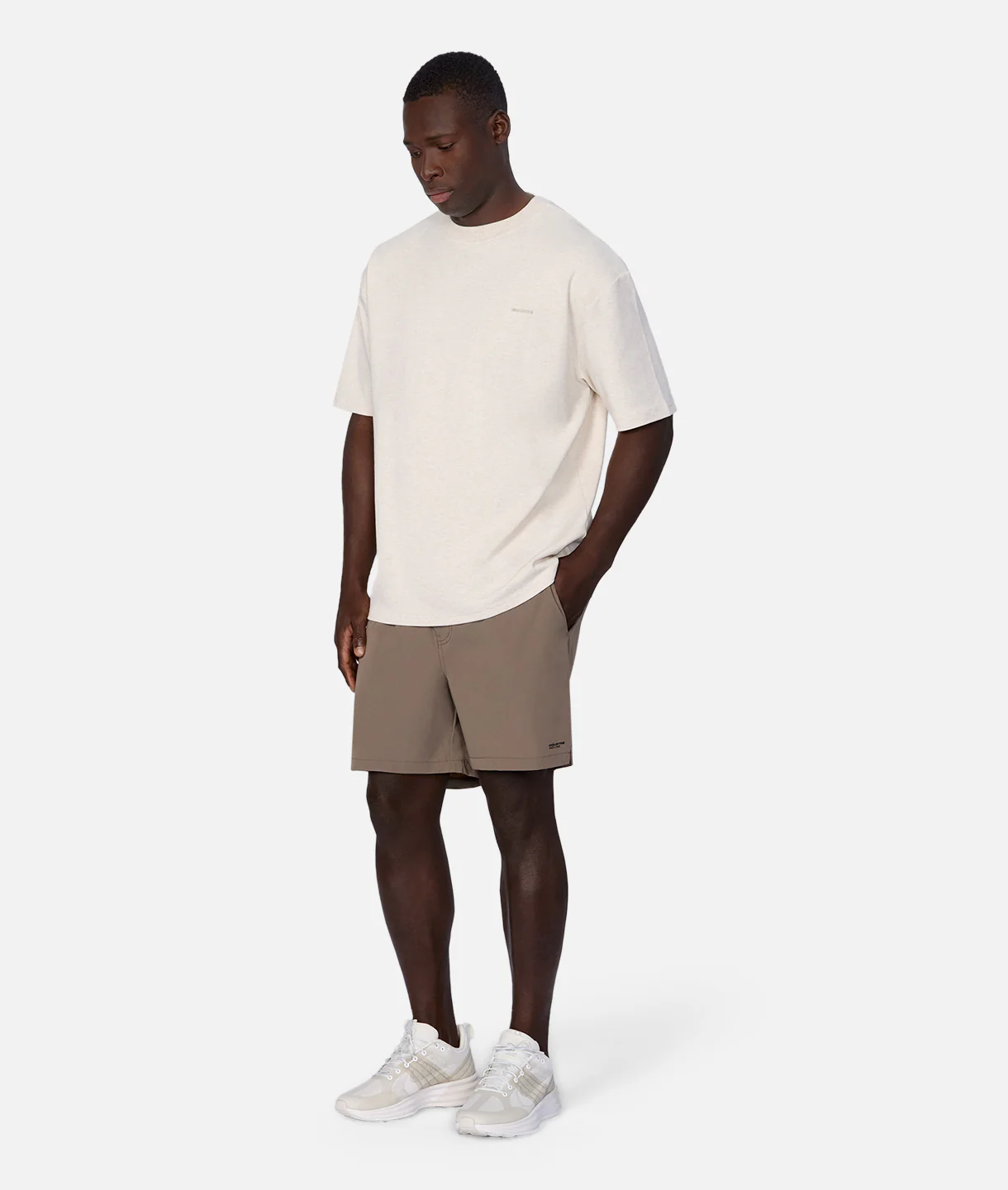 The Newport T-Shirt - Chalk Marle - Image 3