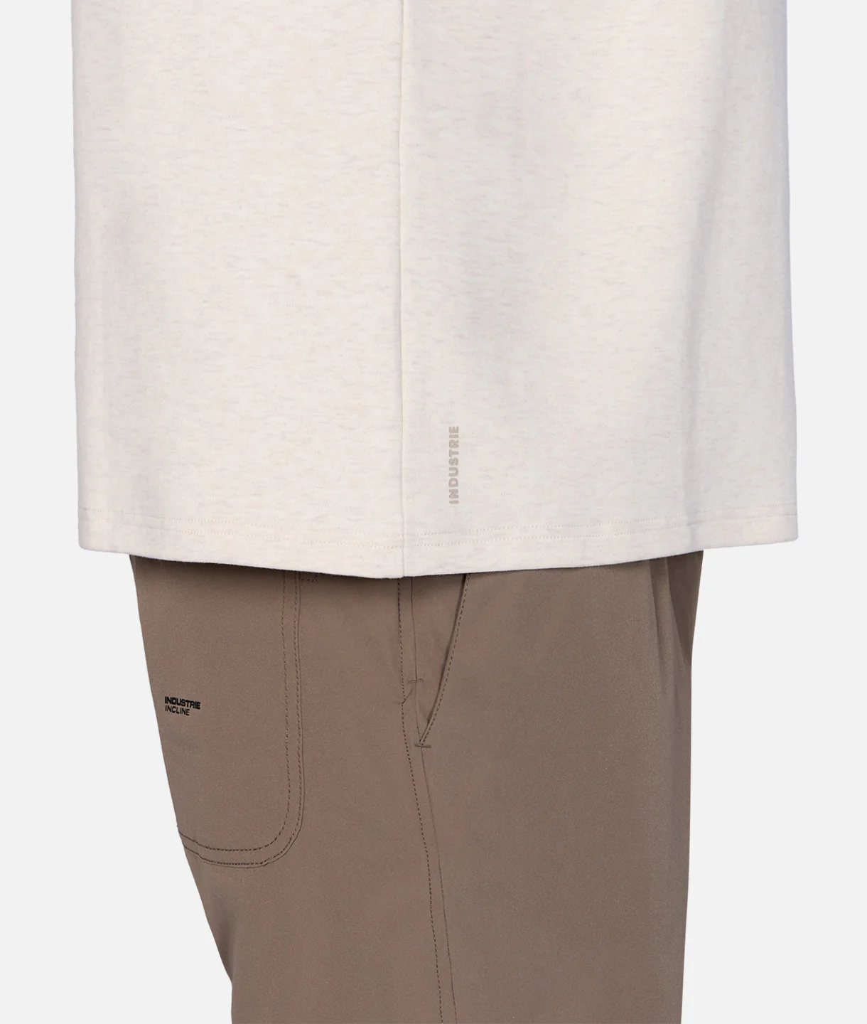 The Newport T-Shirt - Chalk Marle - Image 8