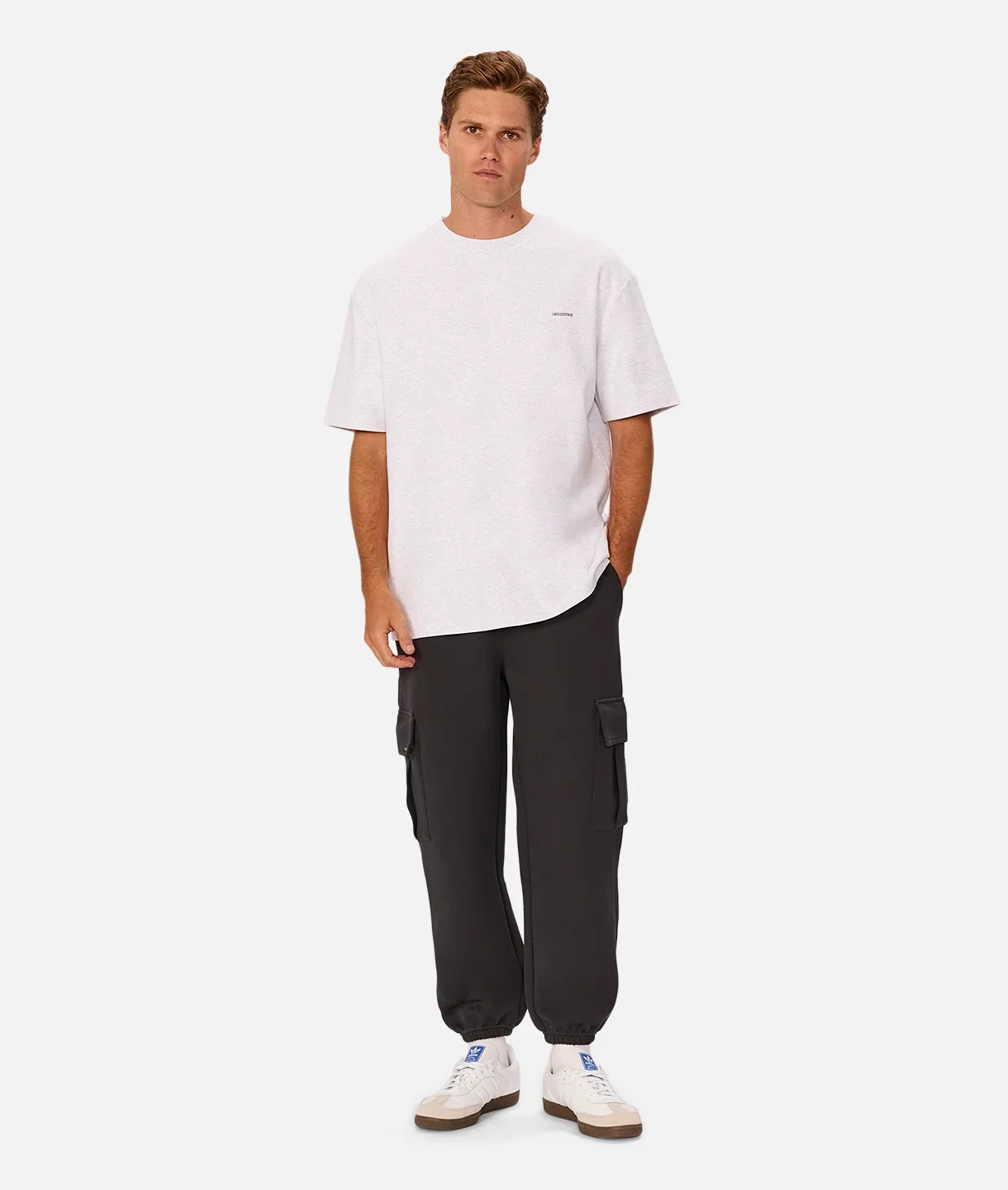 The Newport T-Shirt - New Marle Grey - Image 3