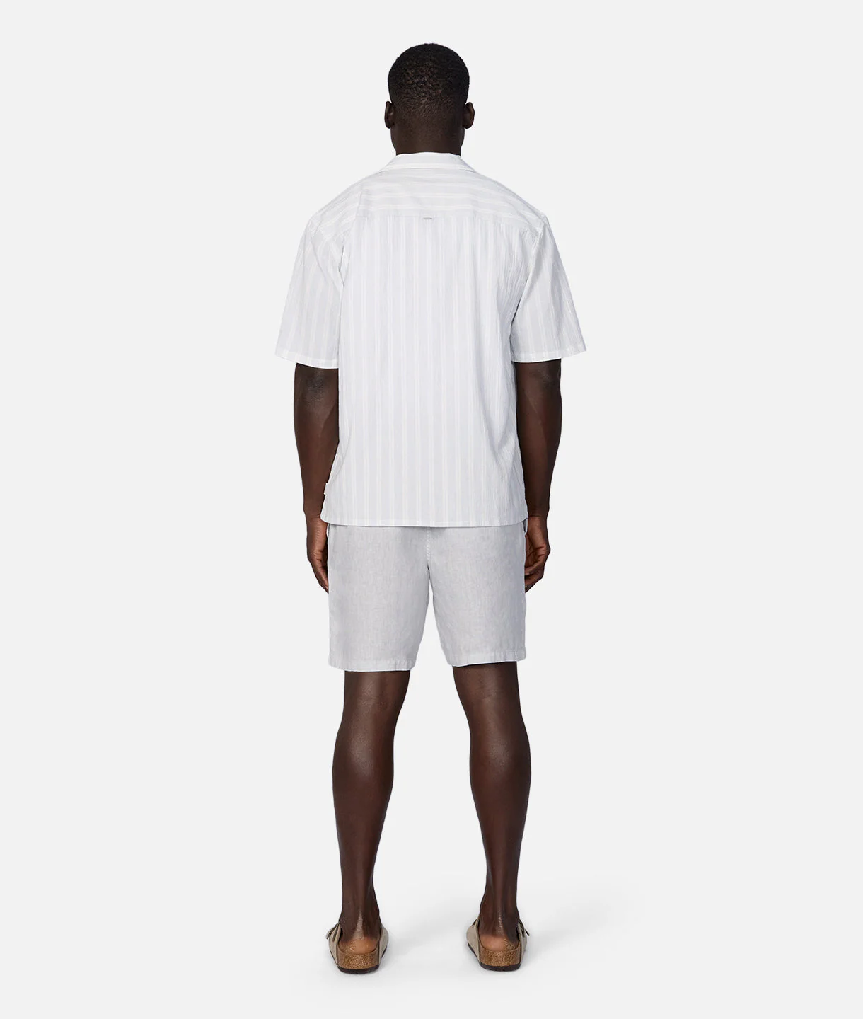 The Marina Linen Short - Silver Blue - Image 5
