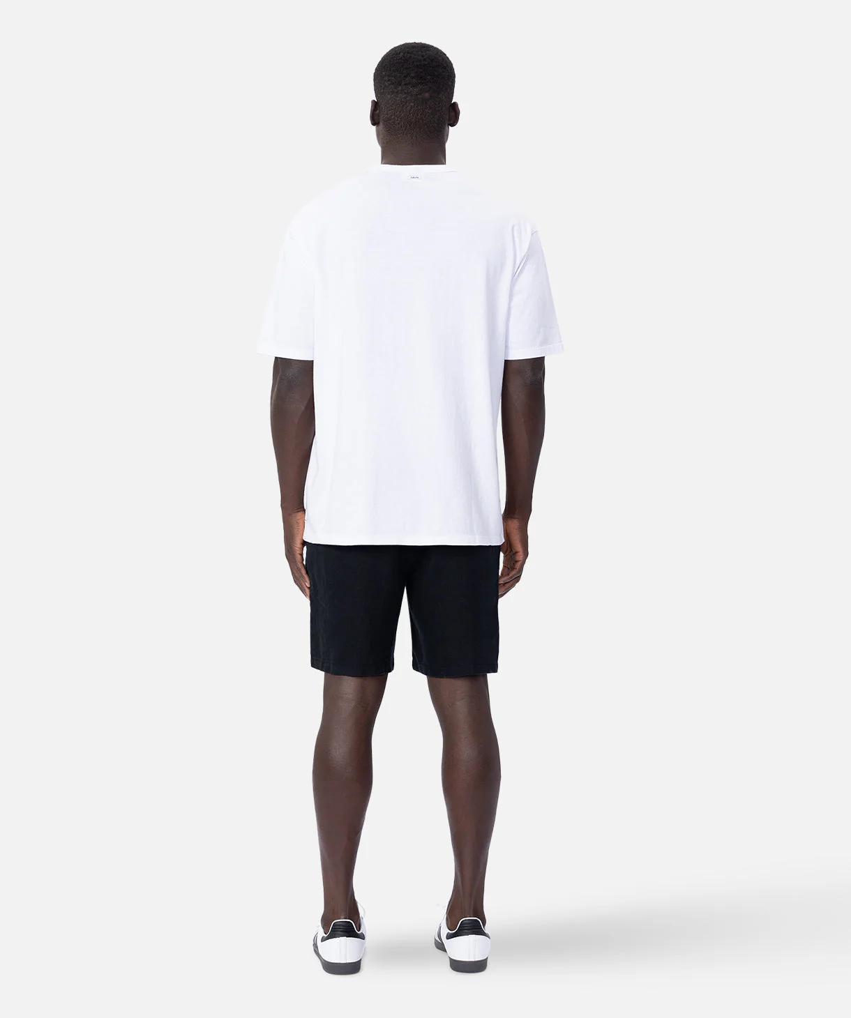 The Marina Linen Short - Black - Image 4