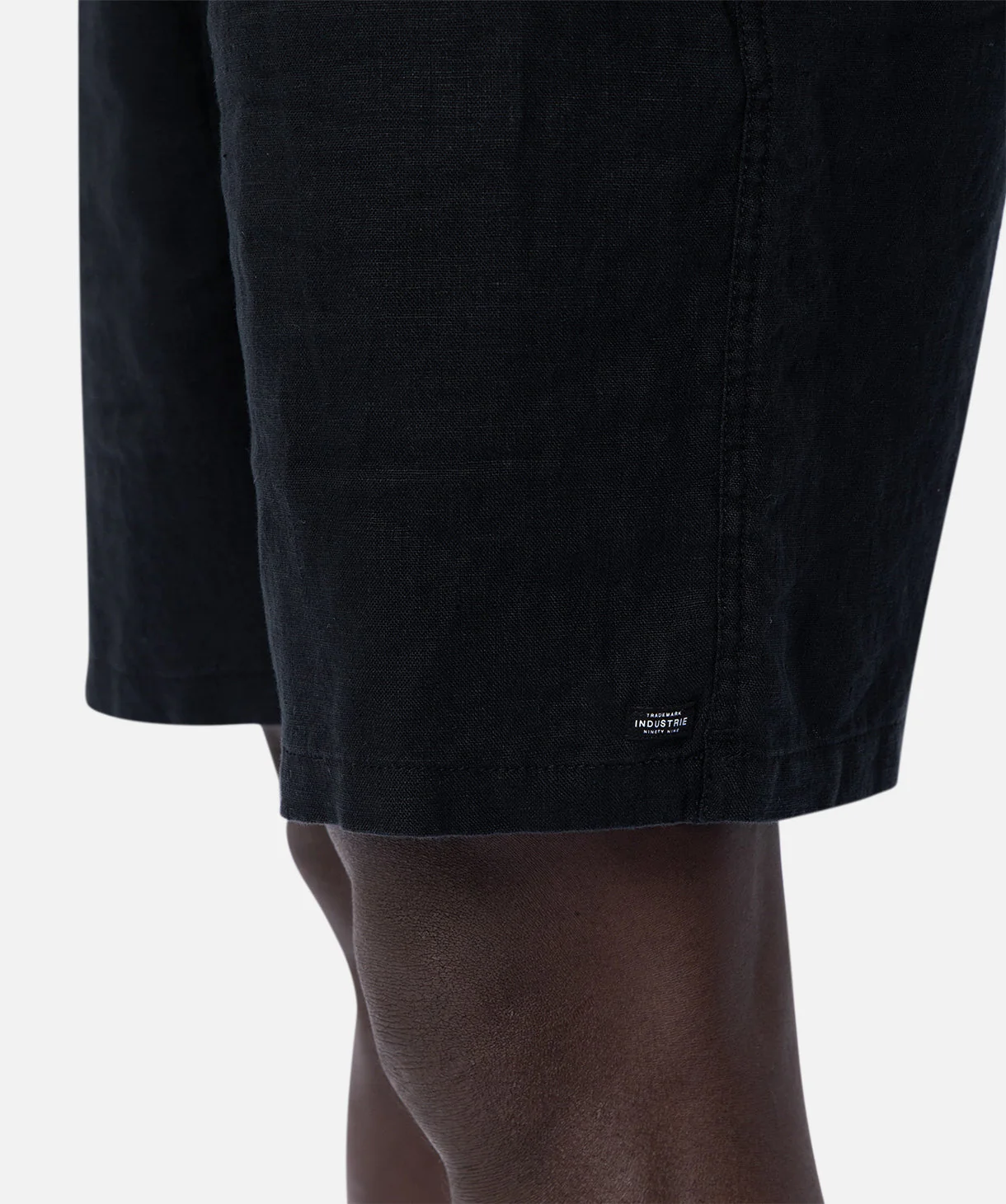The Marina Linen Short - Black - Image 8