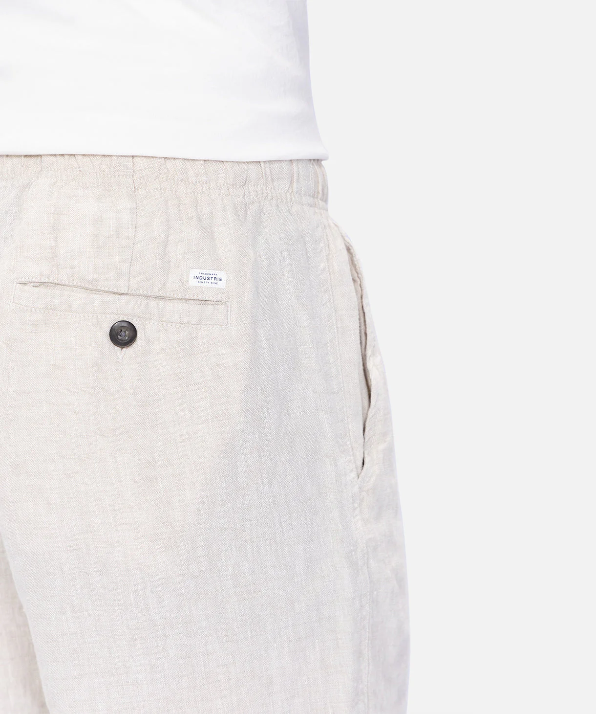 The Marina Linen Short - Sand - Image 8
