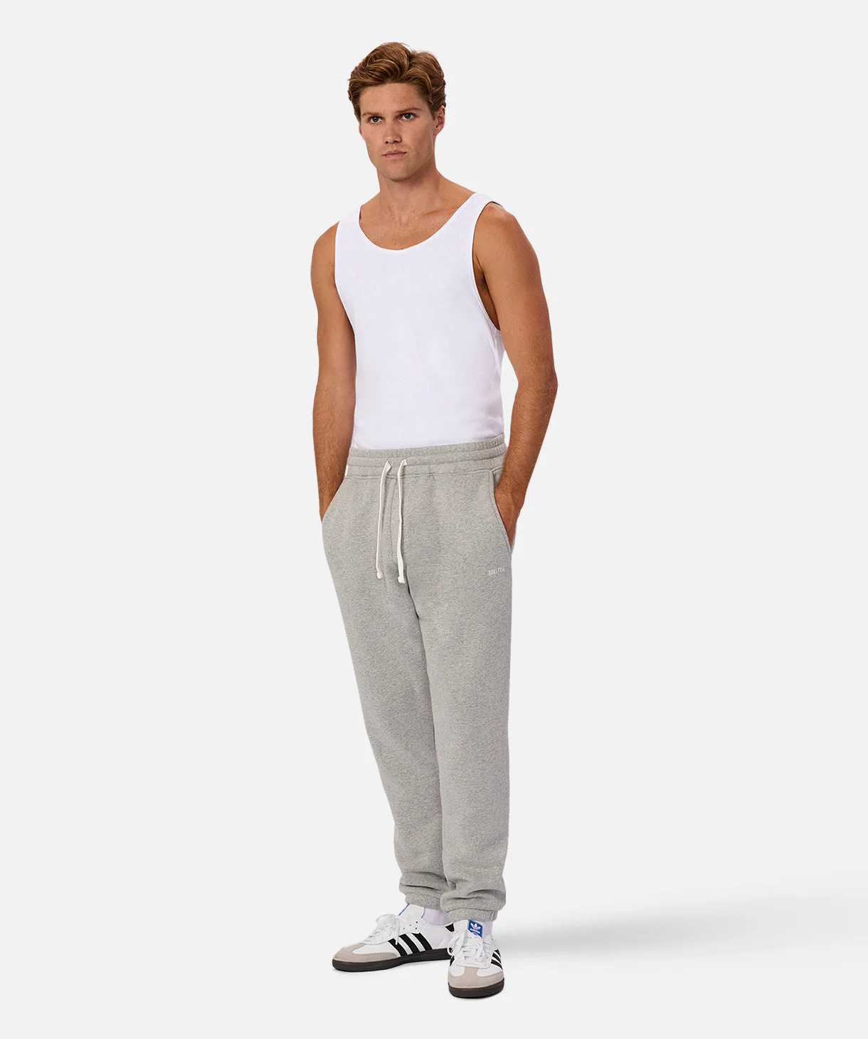 Del Sur Marle Sweatpant - Mid Grey Marle - Image 5