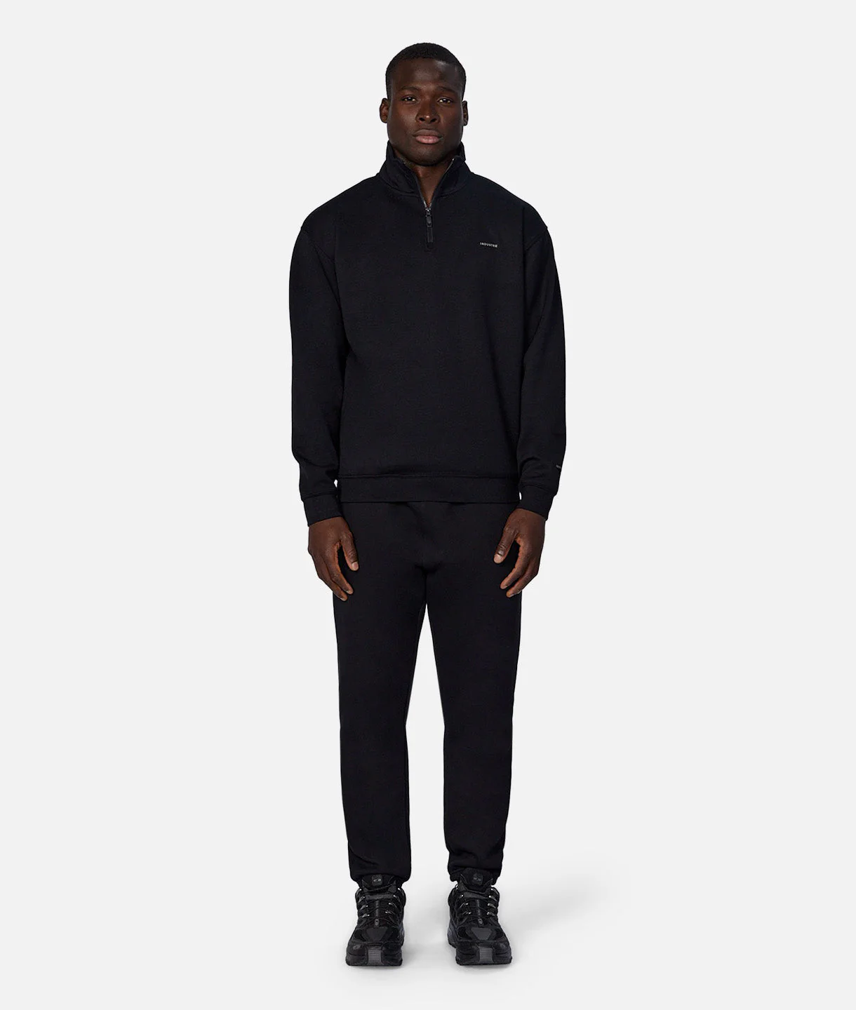 The Tech Staunton Sweatshirt - Solid Black - Image 2