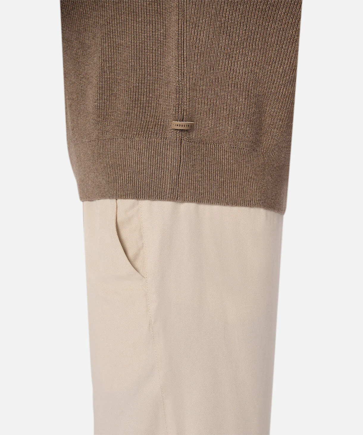 The New England Polo Sweater - Walnut - Image 8