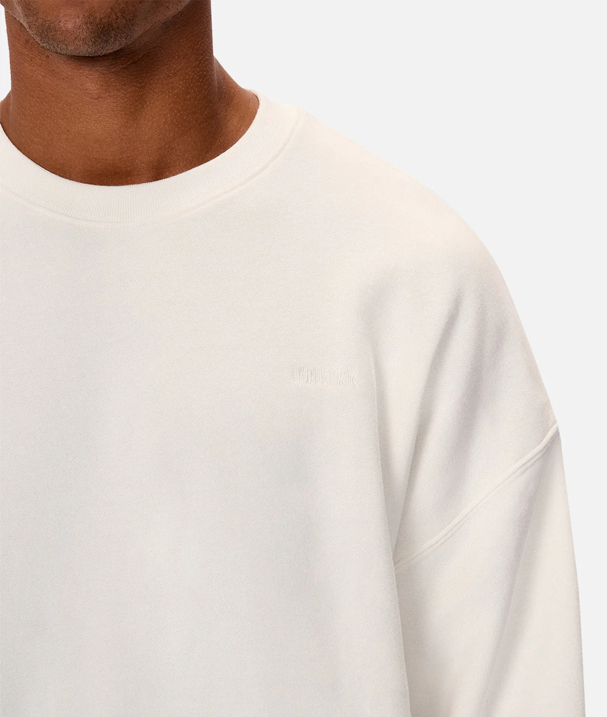 The Del Sur Solid Sweat - Chalk - Image 5