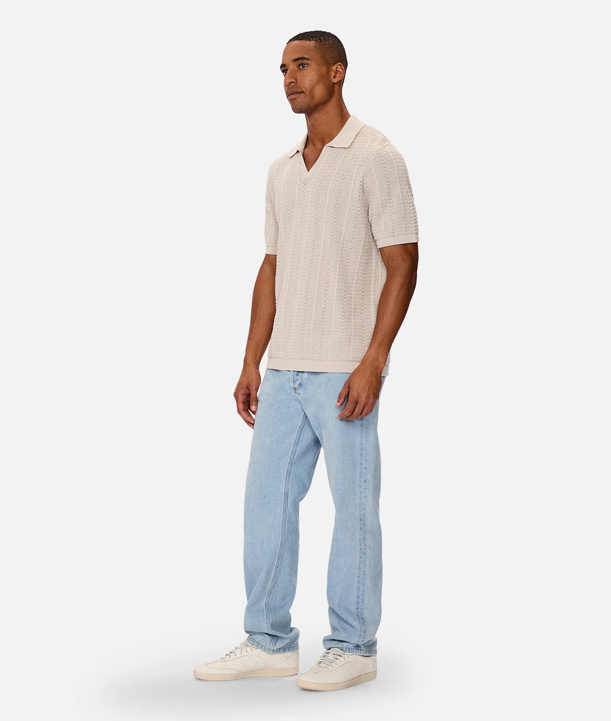 The Marseille Polo - Stone - Image 4